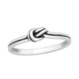 Sterling Silver Knot Ring